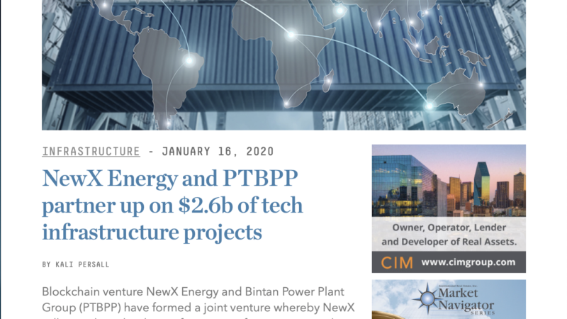 NewX Energy and PTBPP partner up on $2.6b of tech infrastructure projects