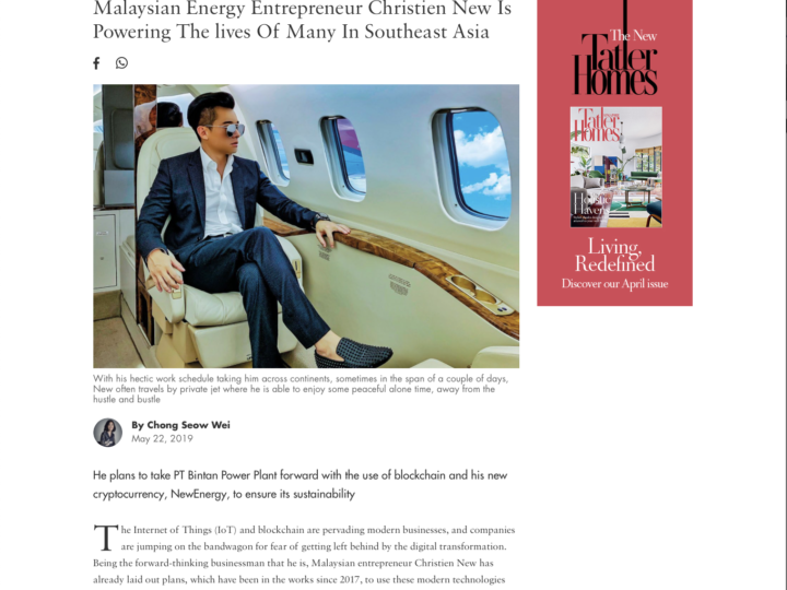 Tatler Singapore – Malaysian Energy Entrepreneur Christien New Is Powering The lives Of Many In Southeast Asia