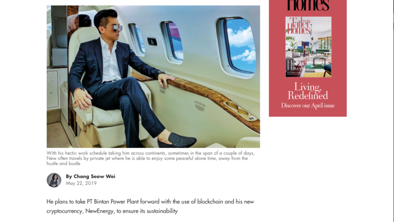 Tatler Singapore – Malaysian Energy Entrepreneur Christien New Is Powering The lives Of Many In Southeast Asia